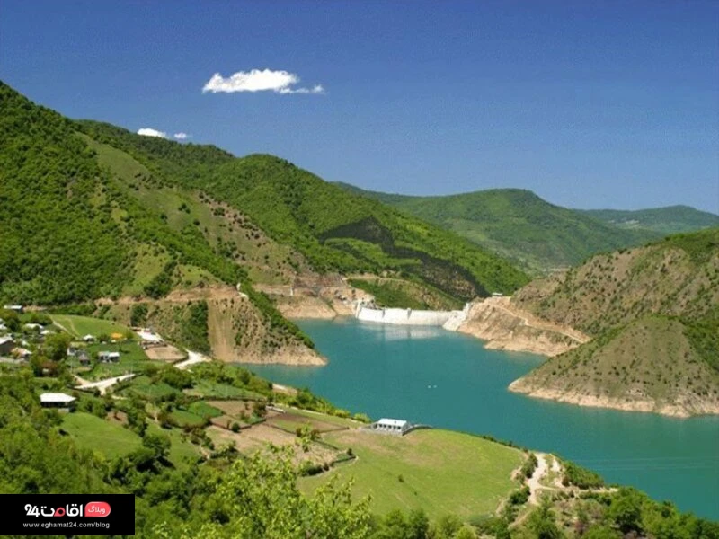 دریاچه شهید رجایی در مازندران