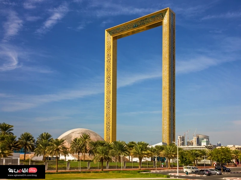 قاب عکس دبی بزرگترین قاب دنیا