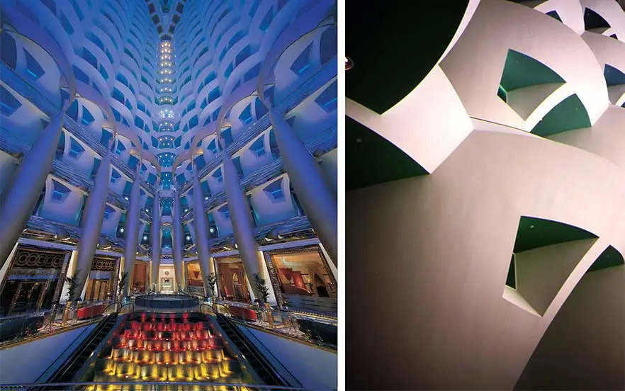 برج العرب دبی با معماری شاهکارانه