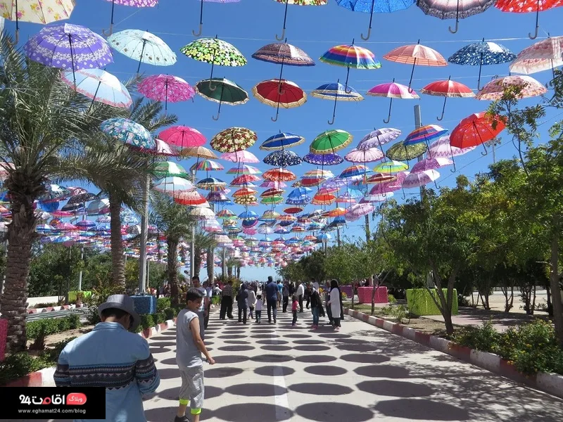 جشنواره در باغ راه ایرانی 