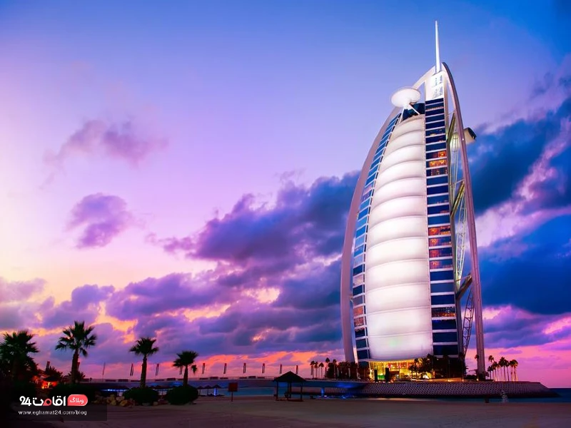 چگونگی ساخت برج العرب دبی