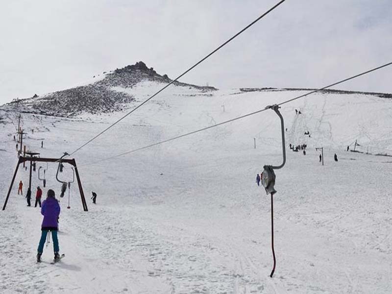 مجهزترین پیست اسکی ایران