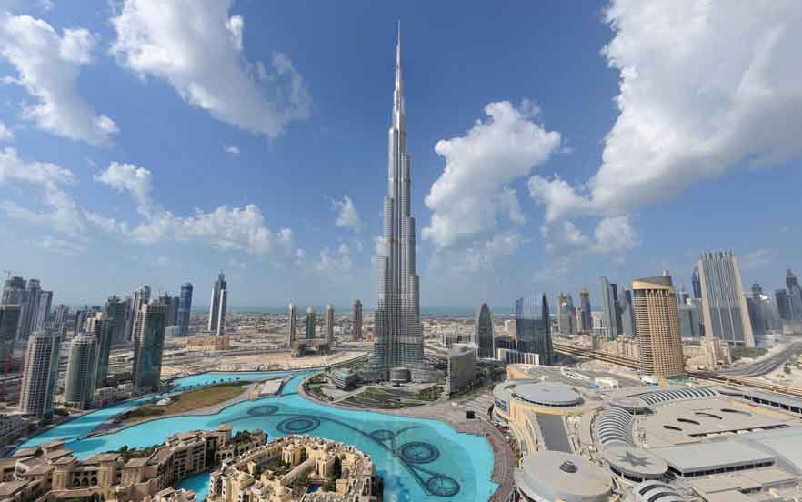 برج خلیفه؛ آسمان‌خراشی نزدیک مرکاتو مال دبی