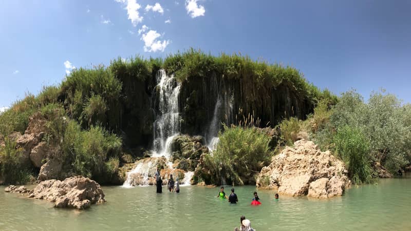آبشار فدامی - سفر یک روزه اطراف شیراز