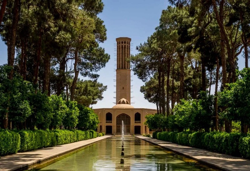بادگیر باغ دولت آباد یزد