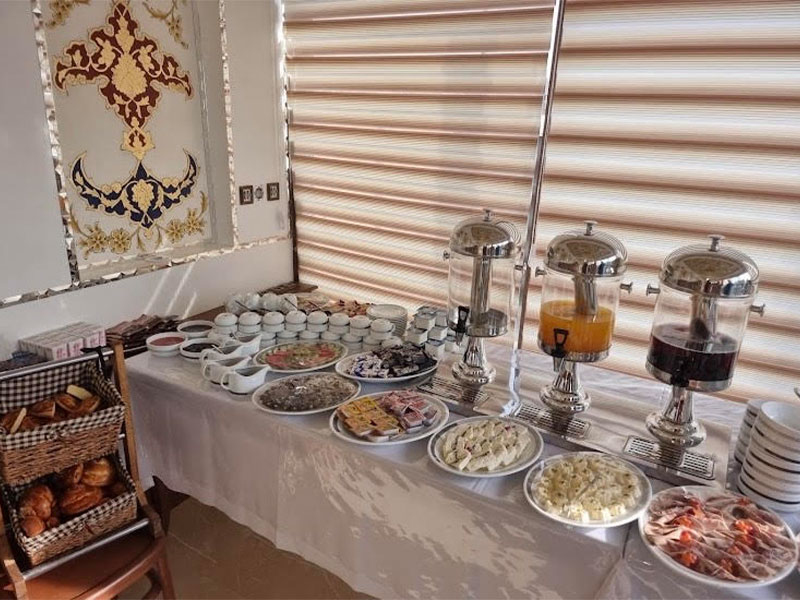 صبحانه در بهترین هتل بوتیک زنجان