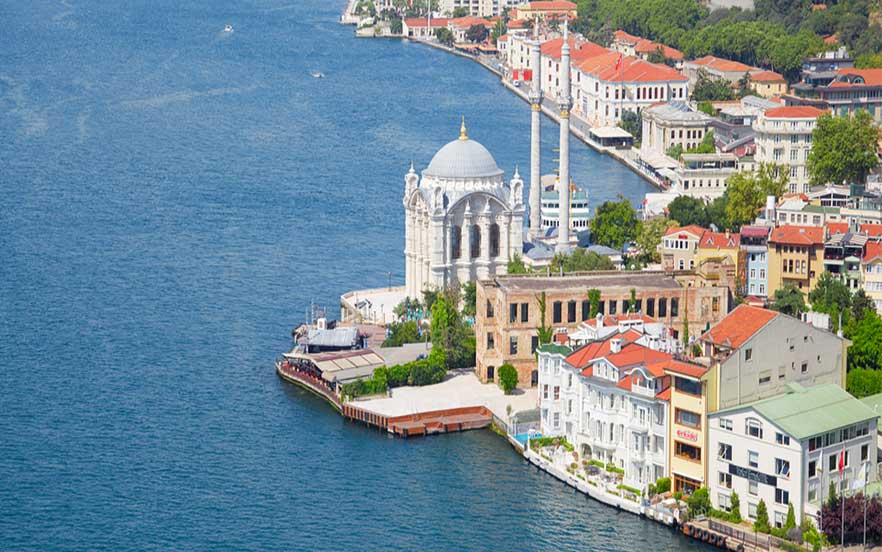 تنگه بسفر از جاهای دیدنی و زیبای استانبول