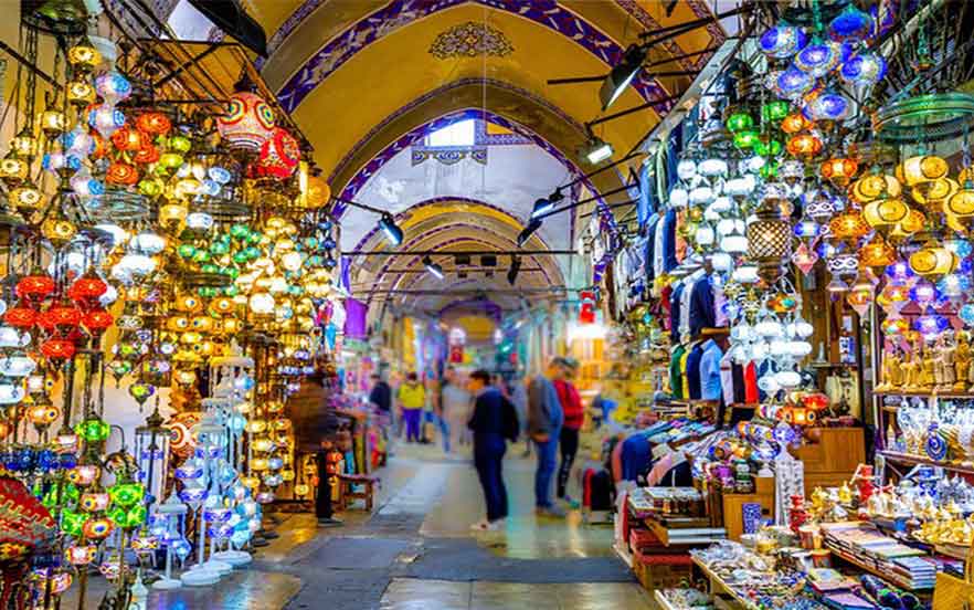 بازار بزرگ از بهترین جاهای استانبول برای خرید