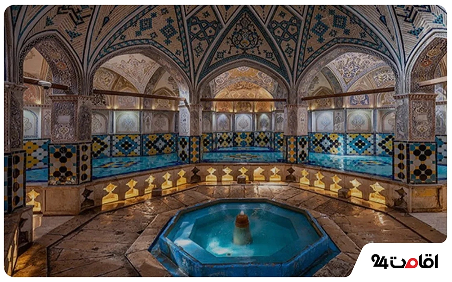 خزینه حمام فین