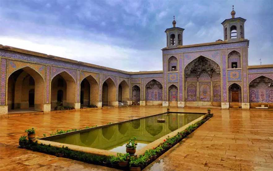 مسجد نو از جاهای دیدنی شیراز با قدمتی دورودراز