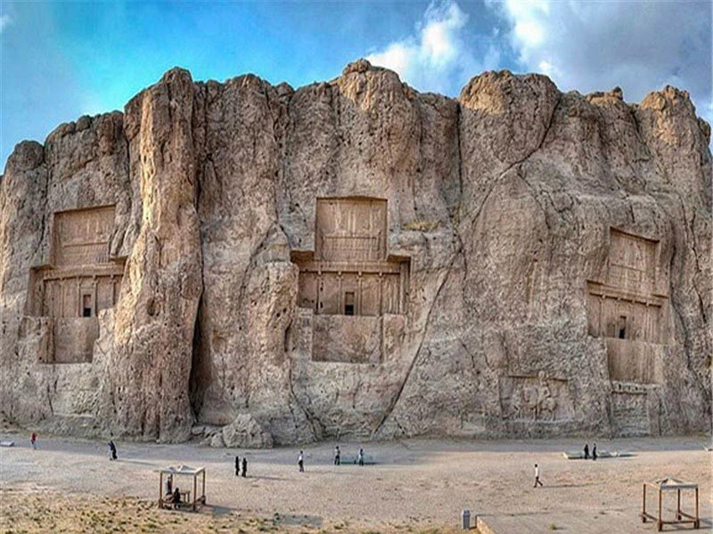 عکس از جاهای دیدنی شیراز-نقش رستم