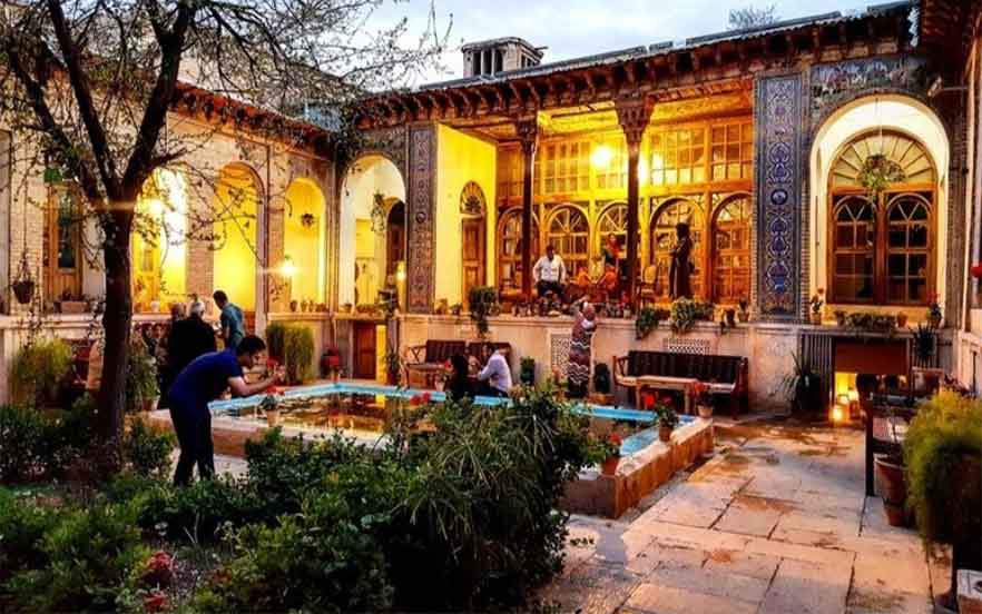 خانه صالحی از جاهای دیدنی شیراز با اتاق‌هایی خاص