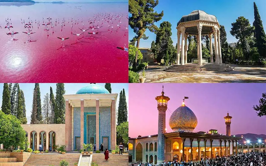 جاهای دیدنی شیراز در زمستان 