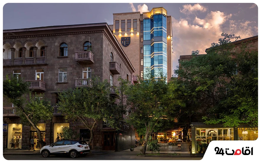 هتل های اطراف کاسکاد ارمنستان