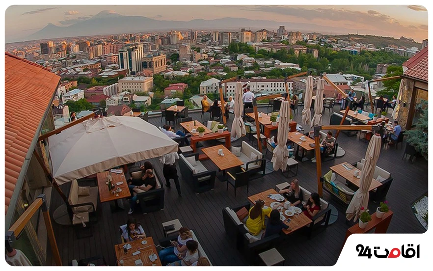 رستوران های نزدیک کاسکاد ارمنستان