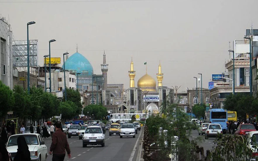 خیابان های اطراف حرم امام رضا