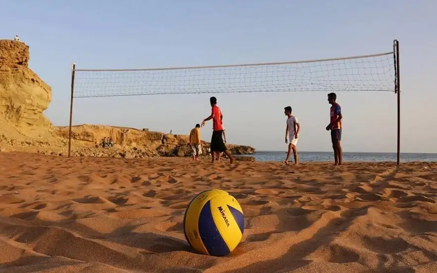 والیبال ساحلی در چابهار