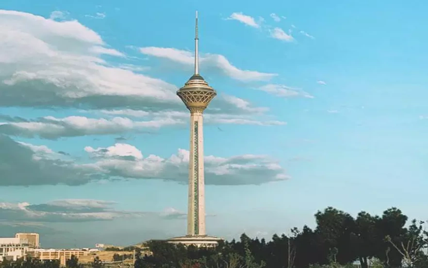 برج میلاد یکی از جاهای مرتفع و دیدنی تهران