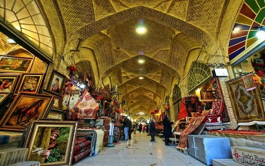 بازار وکیل شهر شیراز