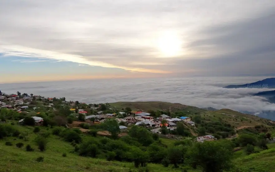 خانه های روستای فیلبند