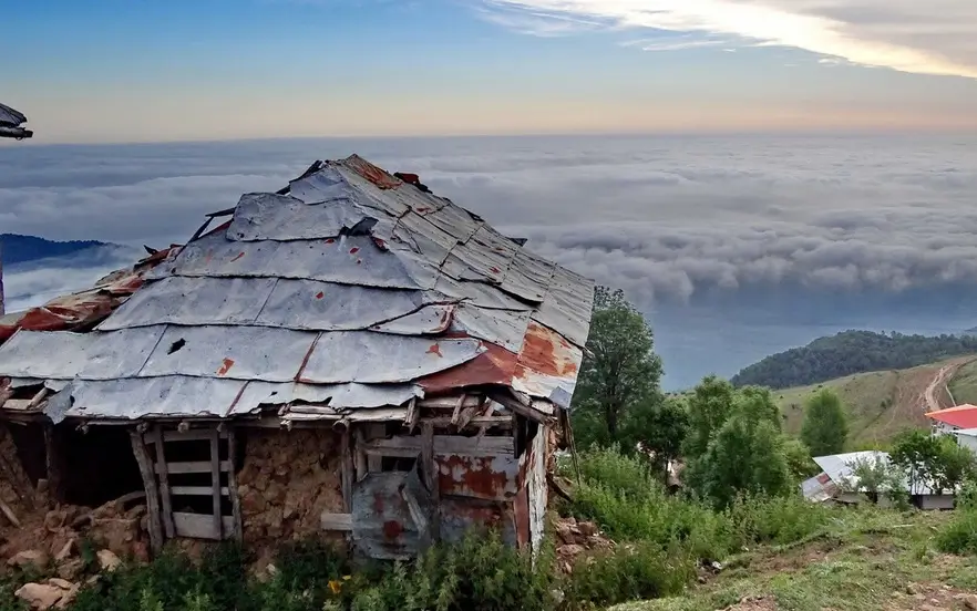 خانه چوبی و کلبه ای روستای فیلبند