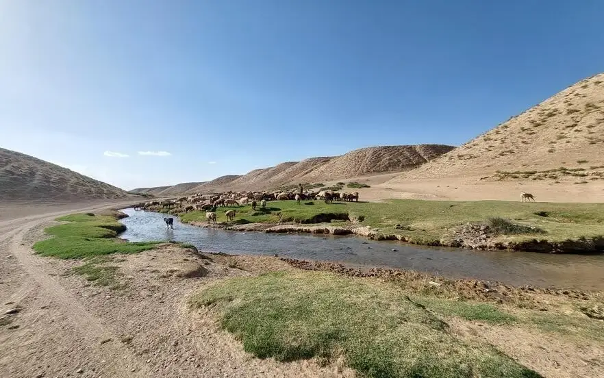 چشمه آب گرم شهر کهنه قوچان