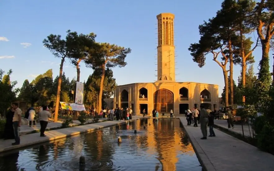 باغ دولت‌آباد یکی از باصفاترین جاهای دیدنی یزد