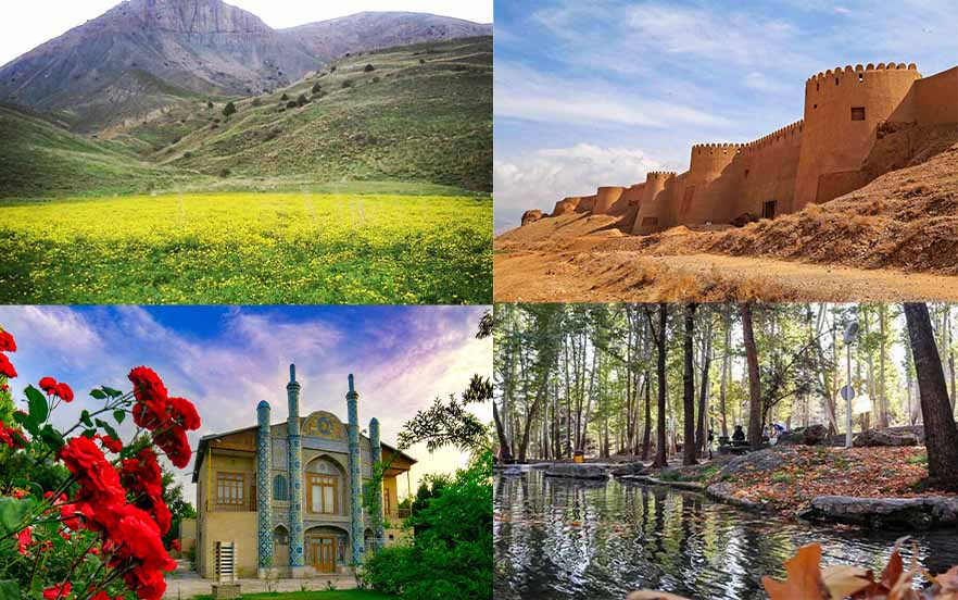 جاهای دیدنی خراسان شمالی