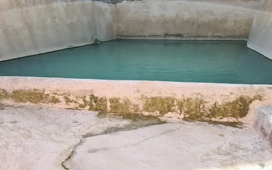 چشمه آب گرم آب اسک آمل