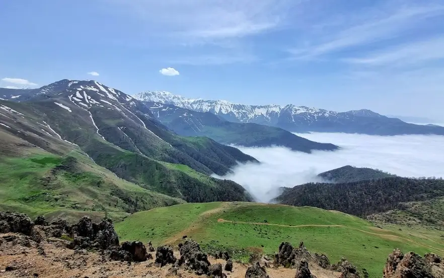 بهترین جا برای پیک نیک در جاده چالوس