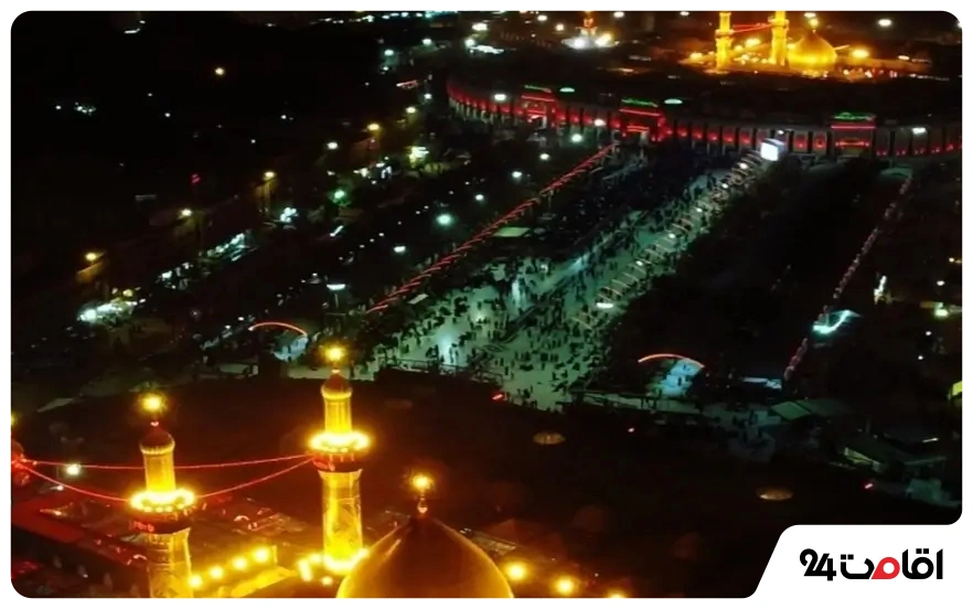 بین الحرمین در شب
