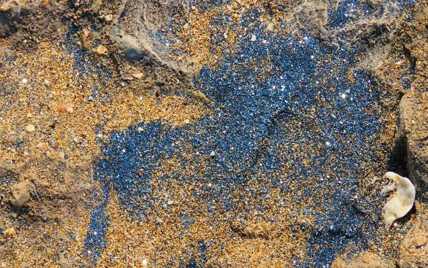 ساحل قشم در شب