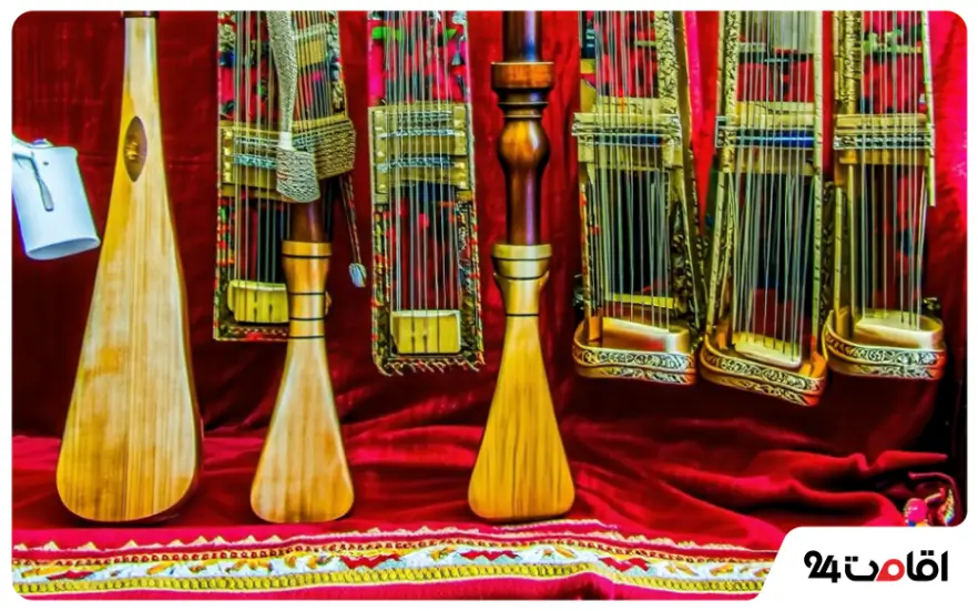 آلات موسیقی در وان ترکیه