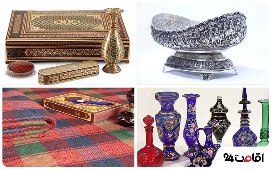 چند نمونه از صنایع دستی شهر شیراز