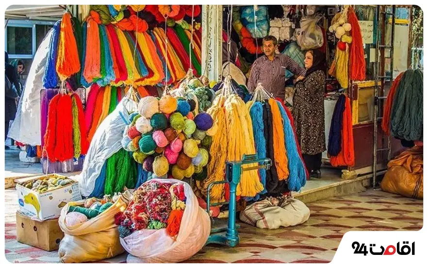 بازار رنگرزی یزد