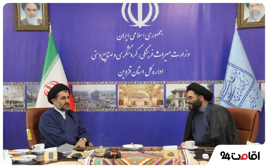 تلاش میراث فرهنگی و اوقاف قزوین برای حفظ بناها