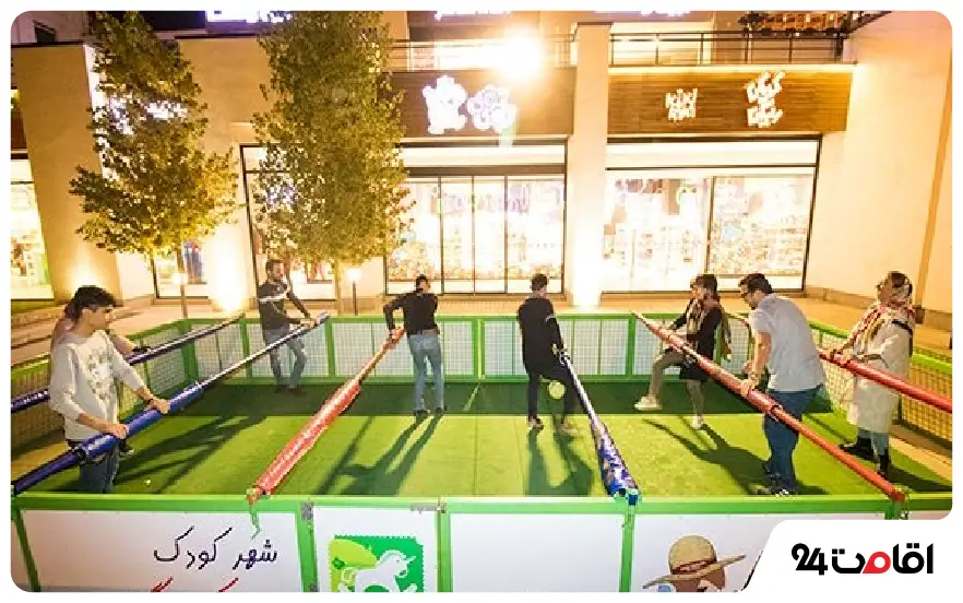 فوتبال دستی انسانی 