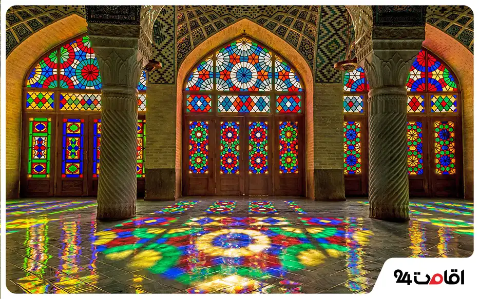 معرفی مسجد نصیرالملک شیراز 