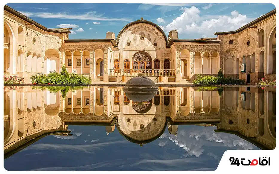 مقایسه خانه تاریخی بروجردی ها و خانه طباطبایی ها