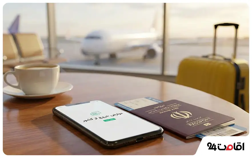 عوارض خروج از کشور 1404؛ مبلغ، راهنما و نحوه پرداخت 4 مدارک لازم برای پرداخت عوارض خروج از کشور