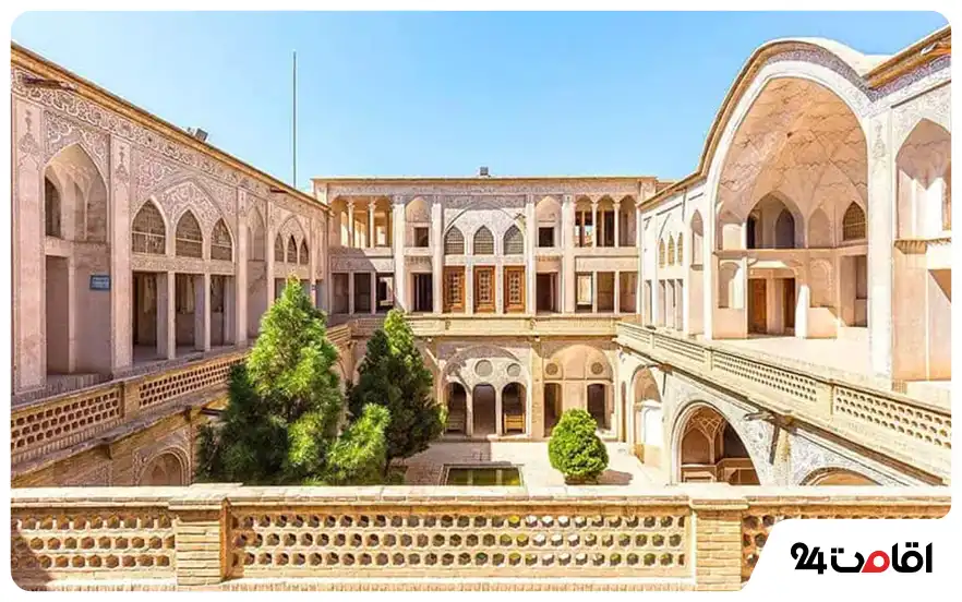 معرفی خانه عباسیان کاشان