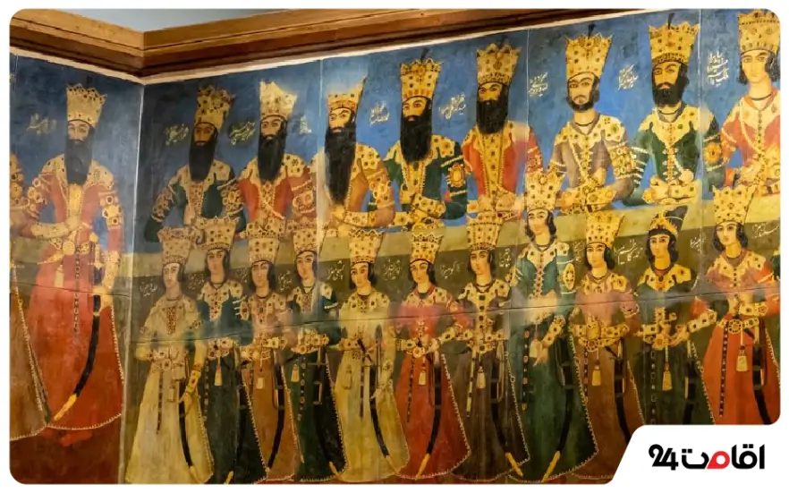 معماران و نقاشان باغ موزه نگارستان