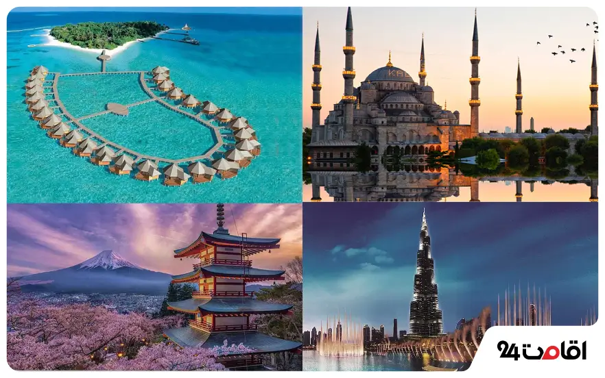 بهترین کشورها برای سفر در بهار