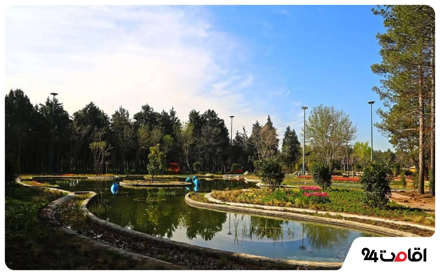 پارک چیتگر در بهار