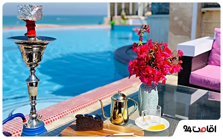 کافی شاپ استخر هتل داریوش