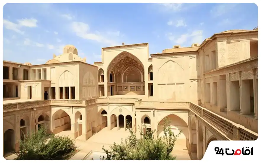 تاریخچه خانه عباسیان کاشان