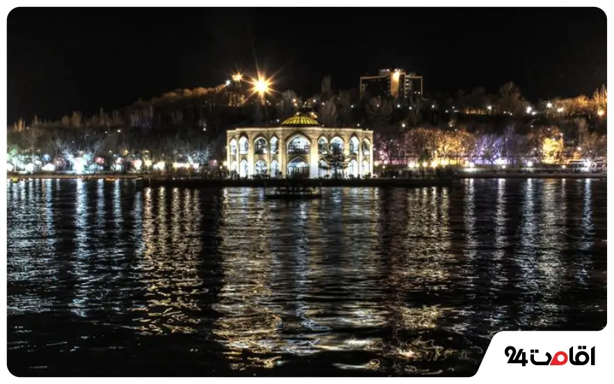 ائل گلی در شب