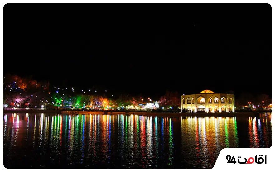 ائل گلی در شب