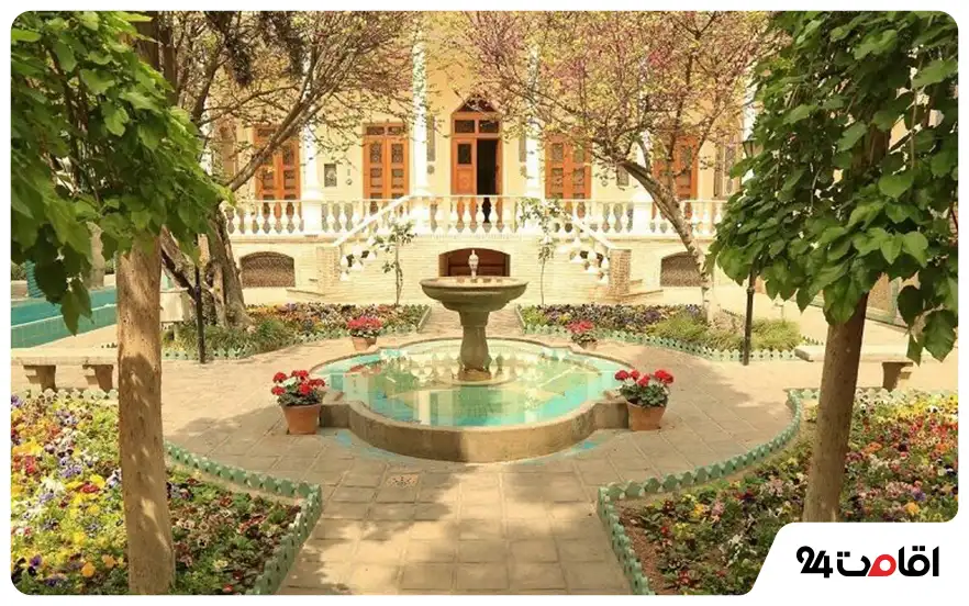 معماری خانه موزه مقدم