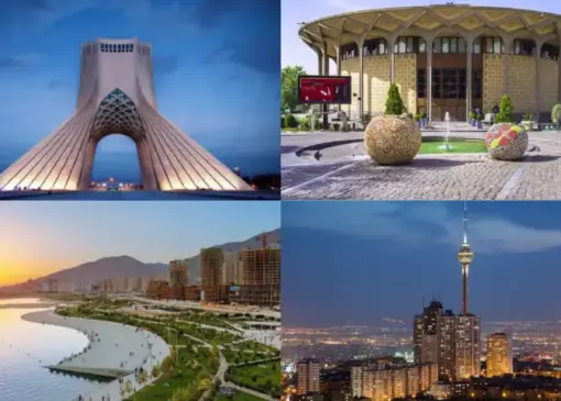 چند نمونه از جاهای تفریحی تهران در یک قاب
